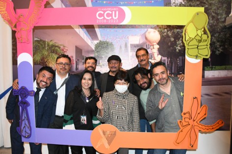 María Lilia Cedillo inaugura tótem y elementos emblemáticos en el 15º aniversario del CCU