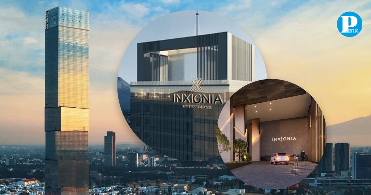 Torre Inxignia: Uno de los tres edificios más grandes de México