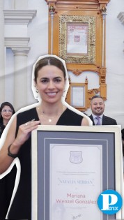 Mariana Wenzel recibe premio Natalia Serdán por su labor contra la trata