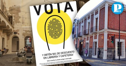 Libros a mitad de precio en Profética para quienes acudan a votar