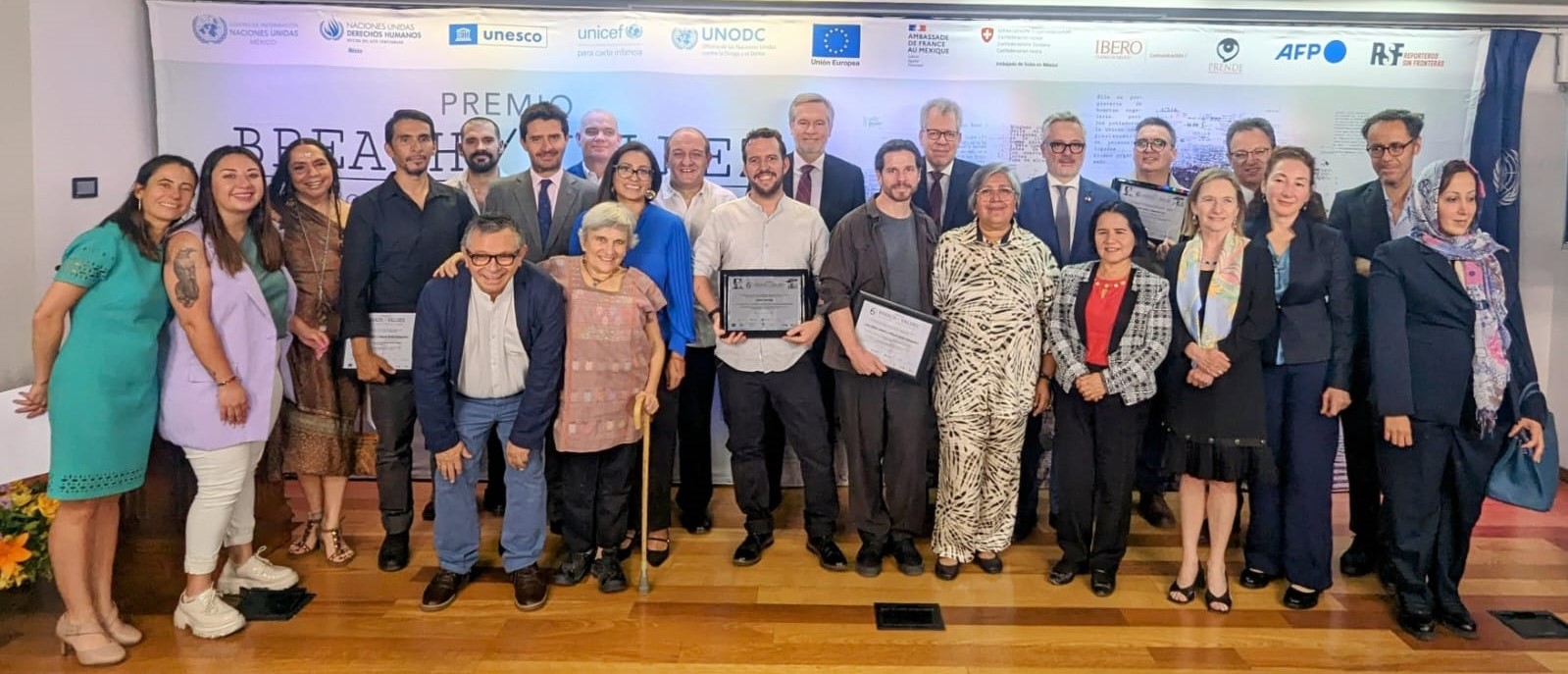 Ganadores de la sexta edición del premio Brach/Valdez 