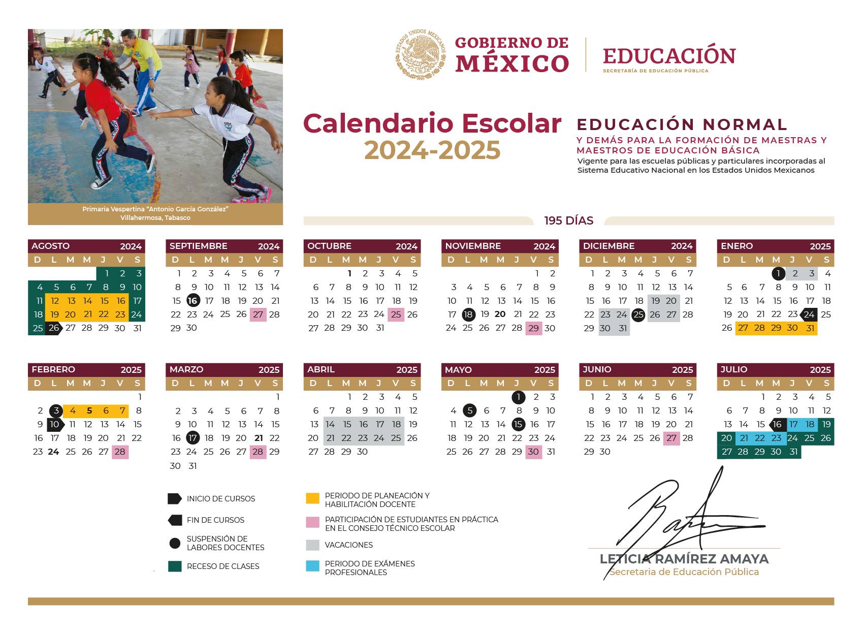 Calendario Escolar SEP 20242025 Fechas Clave para Educación Básica y