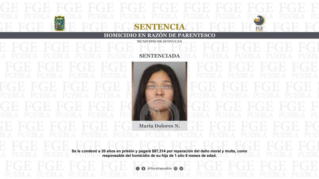 María Dolores N. Fuente: FGE Puebla