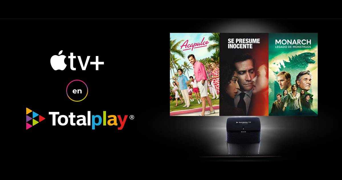 Totalplay celebra haber alcanzado 5 millones de clientes y, como agradecimiento, ofrece un año de Apple TV+ gratis