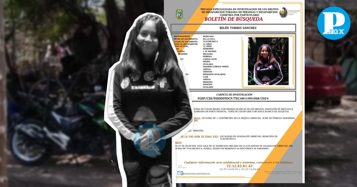 Se busca a Belén Torres Sánchez