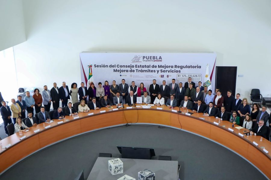 Sesión del Consejo Estatal de Mejora Regulatoria, Mejora de Trámites y Servicios. Foto: EsImagen