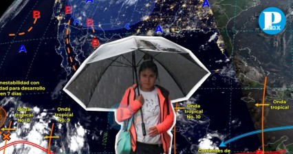 La onda tropical número 10 llega a México y afectará a Puebla