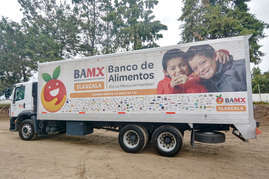 Banco de Alimentos Fundación Cáritas llega a las comunidades en municipios de Puebla y Tlaxcala. Foto: EsImagen