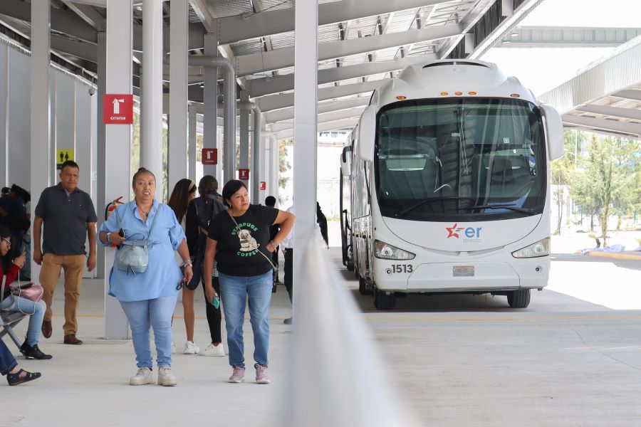CAPU SUR realizó el primer viaje a Tepeaca. Foto: EsImagen 