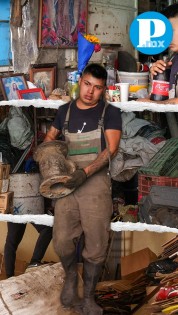 Cristian, el joven poblano reciclador que narra cómo se gana la vida