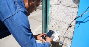  San Pedro Cholula moderniza lectura de medidores de agua