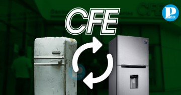 La CFE ofrece el cambio gratuito de tu refrigerador o lavadora. 