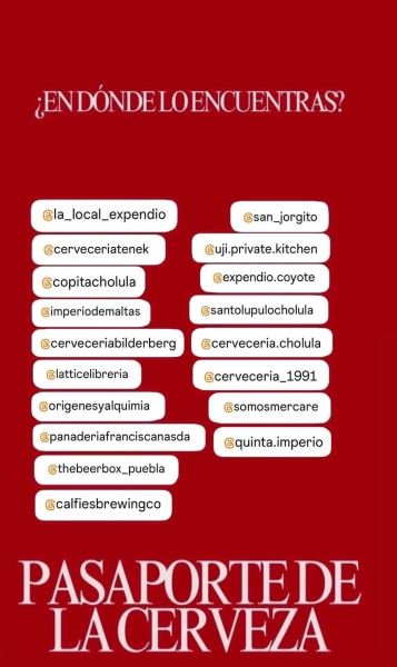 ¿Dónde conseguir el pasaporte cervecero en Puebla? 
