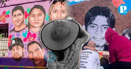 Voz de los Desaparecidos realiza mural en la 11 Norte para visibilizar la búsqueda de personas