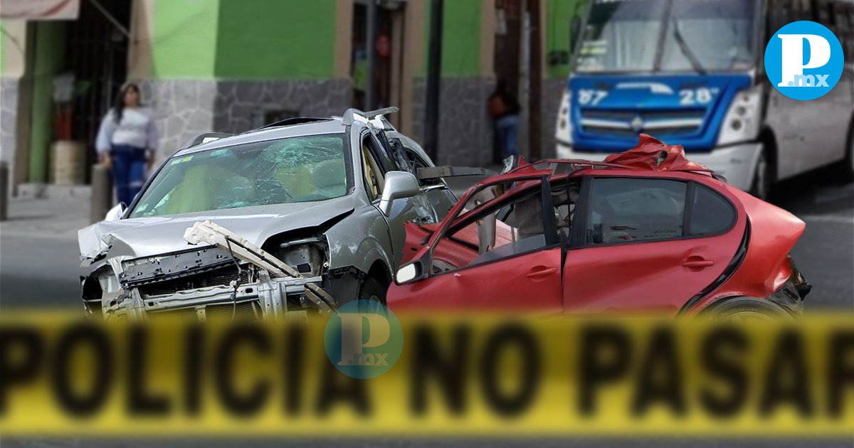 Accidentes viales en Puebla 