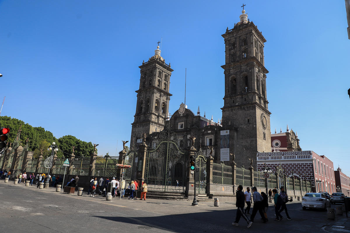 Catedral de Puebla. Foto: EsImagen
