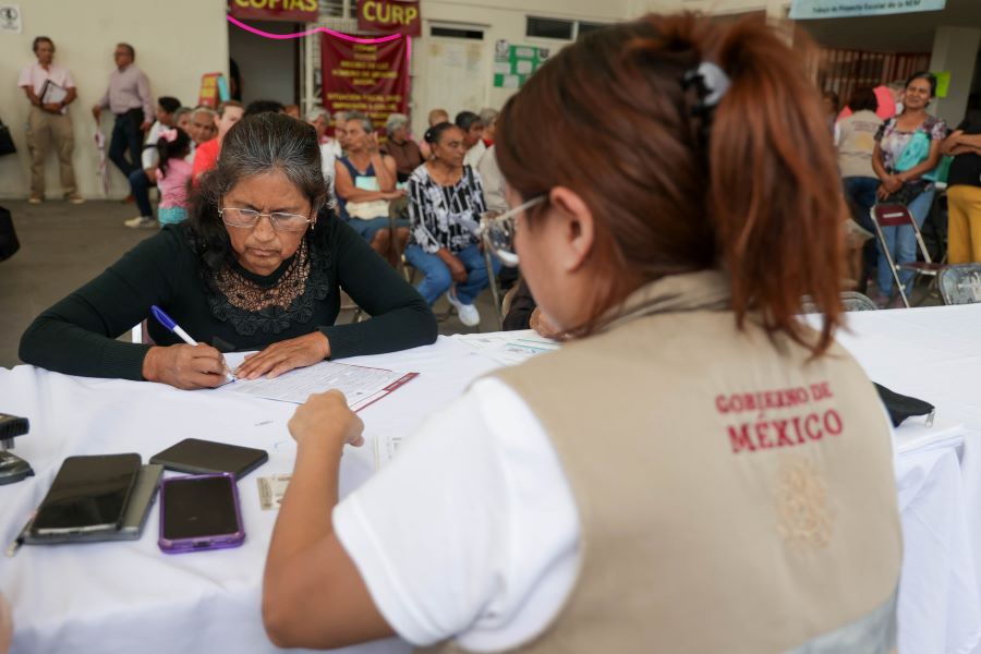 Pensión del Bienestar. Foto: EsImagen 