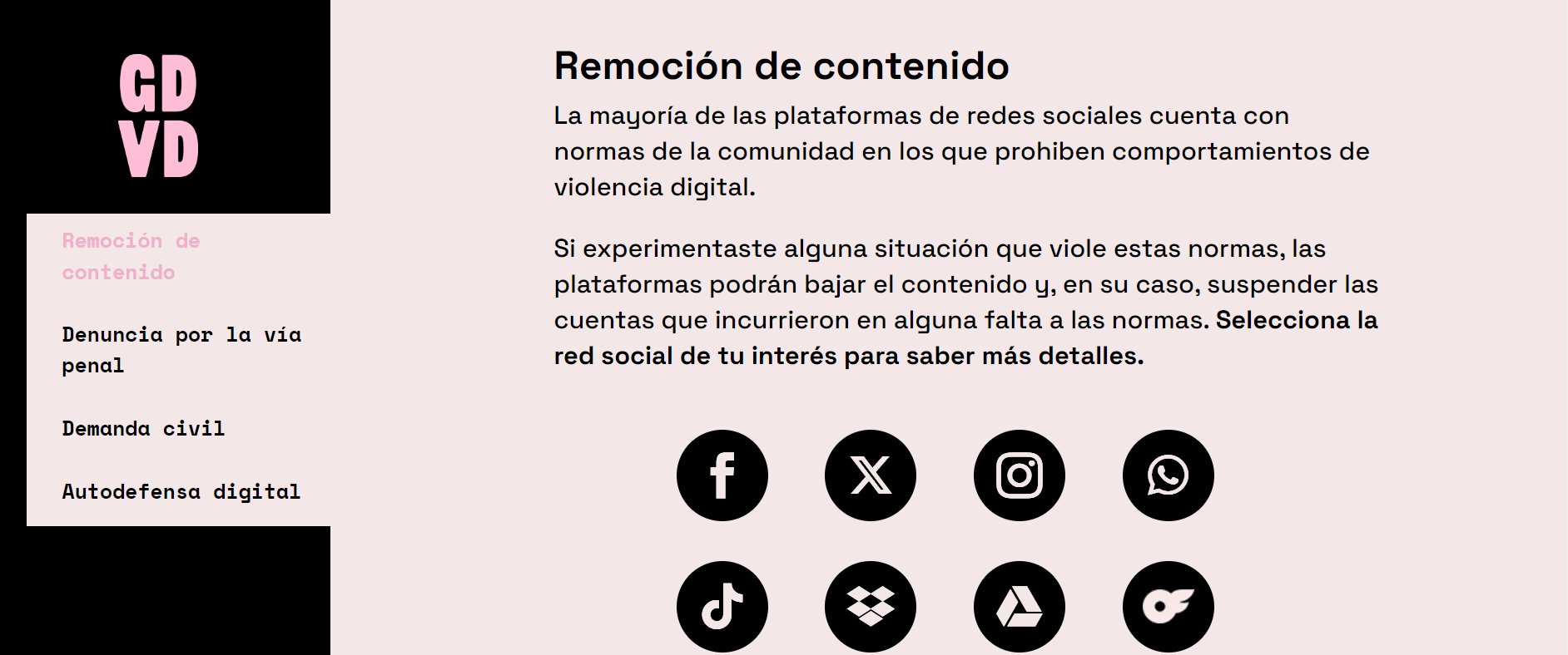 Guía de defensa contra la Violencia Digital. Foto: Twitter@ImpunidadCeroMx