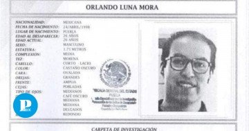 Orlando Luna Mora  desaparecido