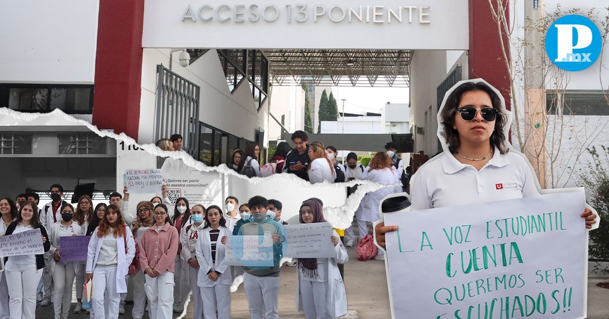 Manifestación UPAEP