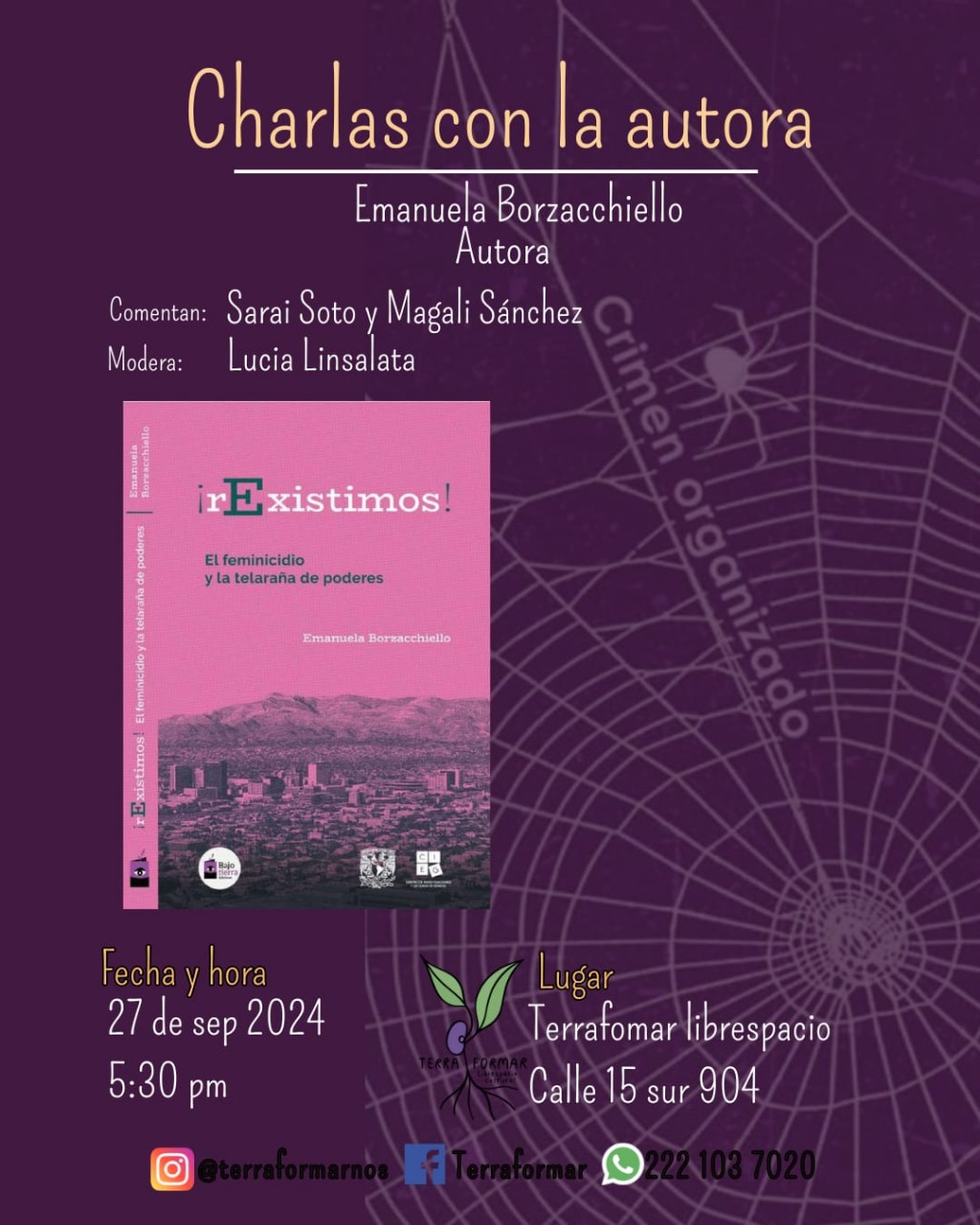 Presentación de libro en Puebla