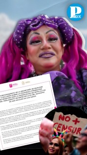 Colectivos LGBT+ protestan contra la "ley anti-drag" en Nuevo León