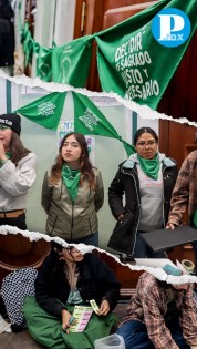 Colectivas feministas realizan festejo por el aborto legal en Puebla 