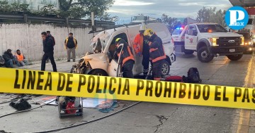 Accidente en la México-Puebla