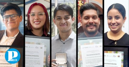 Universitarios BUAP reciben Premio Estatal de la Juventud “Vicente Suárez” 2024