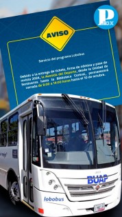 Mucho ojo comunidad estudiantil; habrá cierres viales del Lobobus 