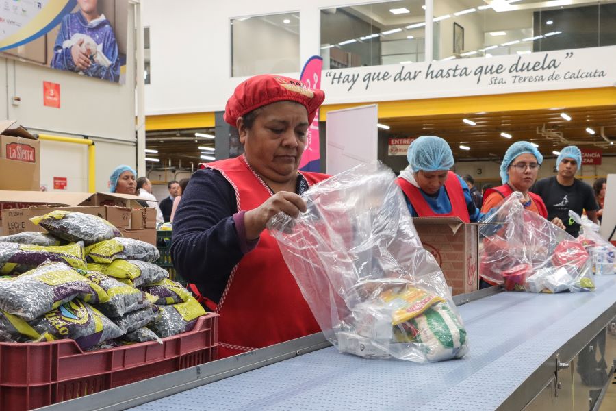 Banco de alimentos,. Foto: EsImagen