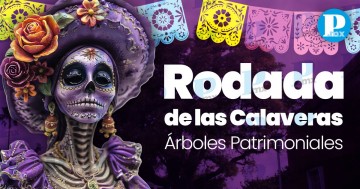 Árboles Patrimoniales de Puebla invita a Rodada de las Calaveras