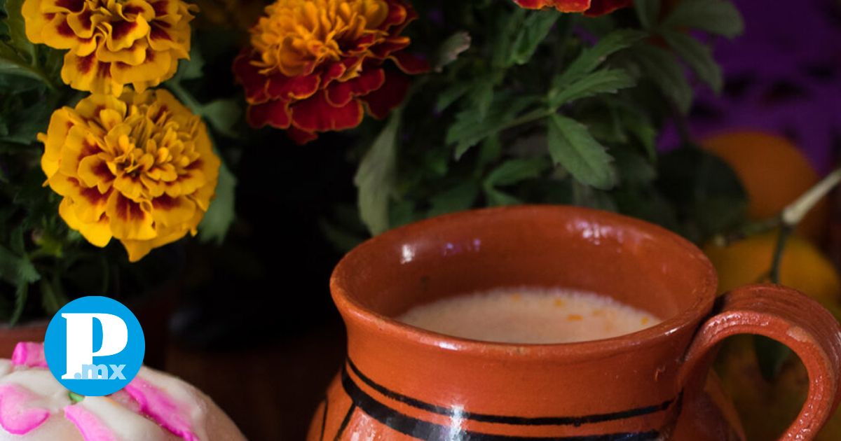 Atole de cempasúchil 