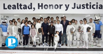 Inauguran Sala de Armas para practicar esgrima en la BUAP