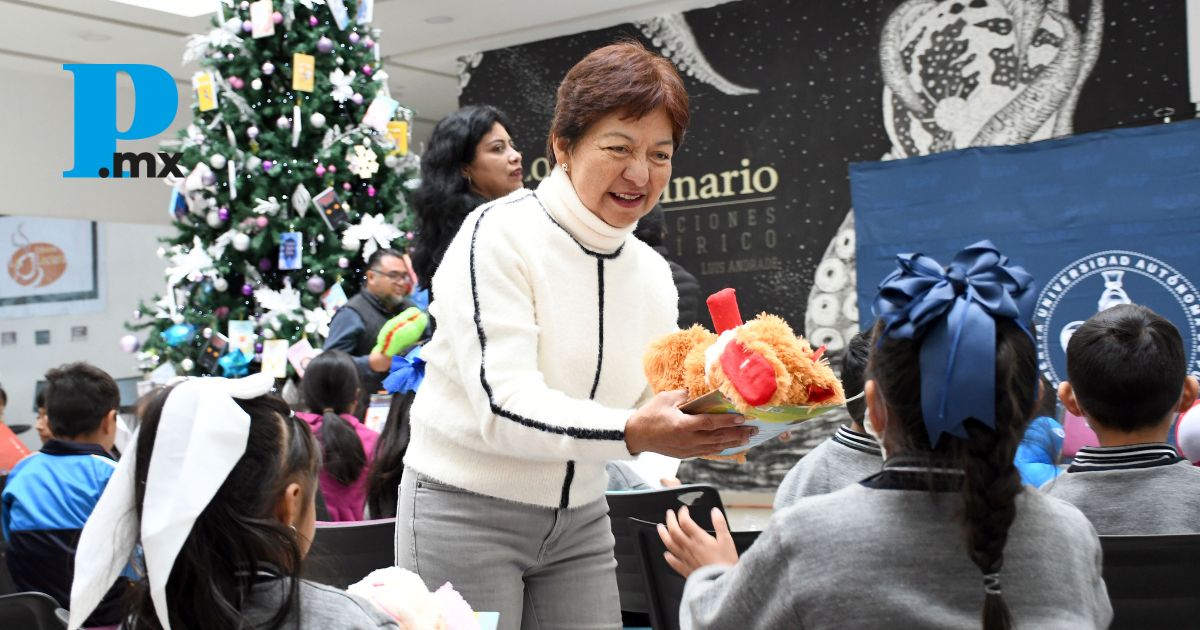 BUAP fomenta la lectura a niños de Puebla con la campaña “Regala una sonrisa”