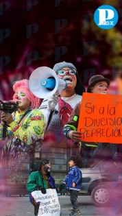 Payasitos solicitan permiso para regresar a dar shows en el zócalo de Puebla