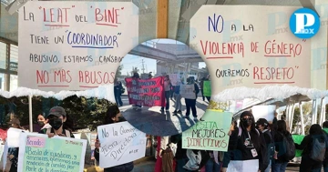 Estudiantes del BINE Puebla exigen destitución de directora de Inclusión Educativa