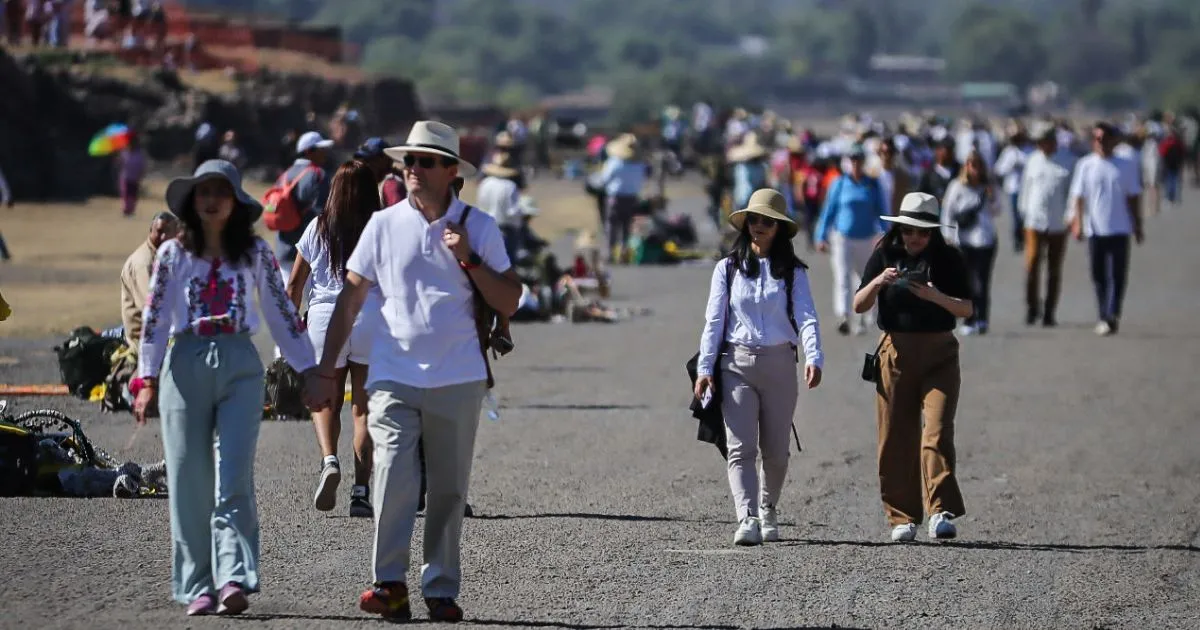 Equinoccio de primavera en Teotihuacán 2024/ EsImagen