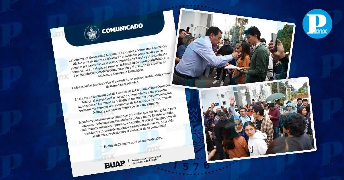 Reanuda BUAP actividades presenciales en facultades y preparatorias este lunes