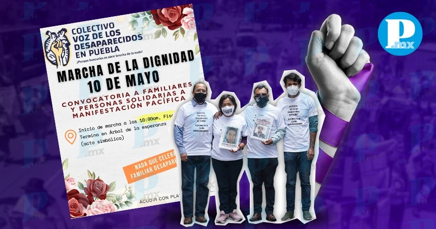 Convocan “Marcha de la Dignidad” el 10 de mayo en la capital poblana
