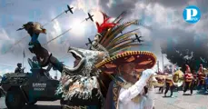 Así se vivió el desfile del 5 de Mayo en Puebla: cobraban hasta 250 la silla 