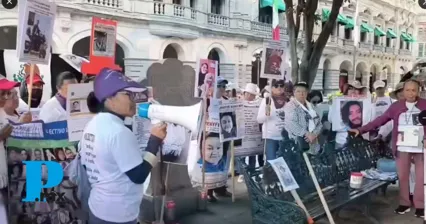 Integrantes de Voz de los Desaparecidos exigen justicia por los hijos ausentes