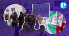 Estudiantes de UPAEP se manifiestan en apoyo a compañera víctima de abuso sexual