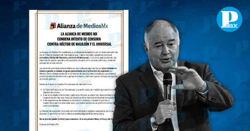 Alianza de Medios Mx condena censura a Héctor de Mauleón y El Universal