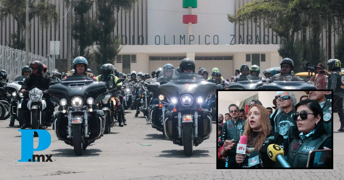 Motociclistas de Puebla exigen mesas de diálogo ante la Ley Chaleco