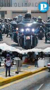 ¡Libre tránsito! Bikers contra la Ley Chaleco toman la caseta de Amozoc 