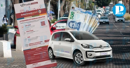 Parquímetros en Puebla recauda más de 3.5 millones de pesos en mayo