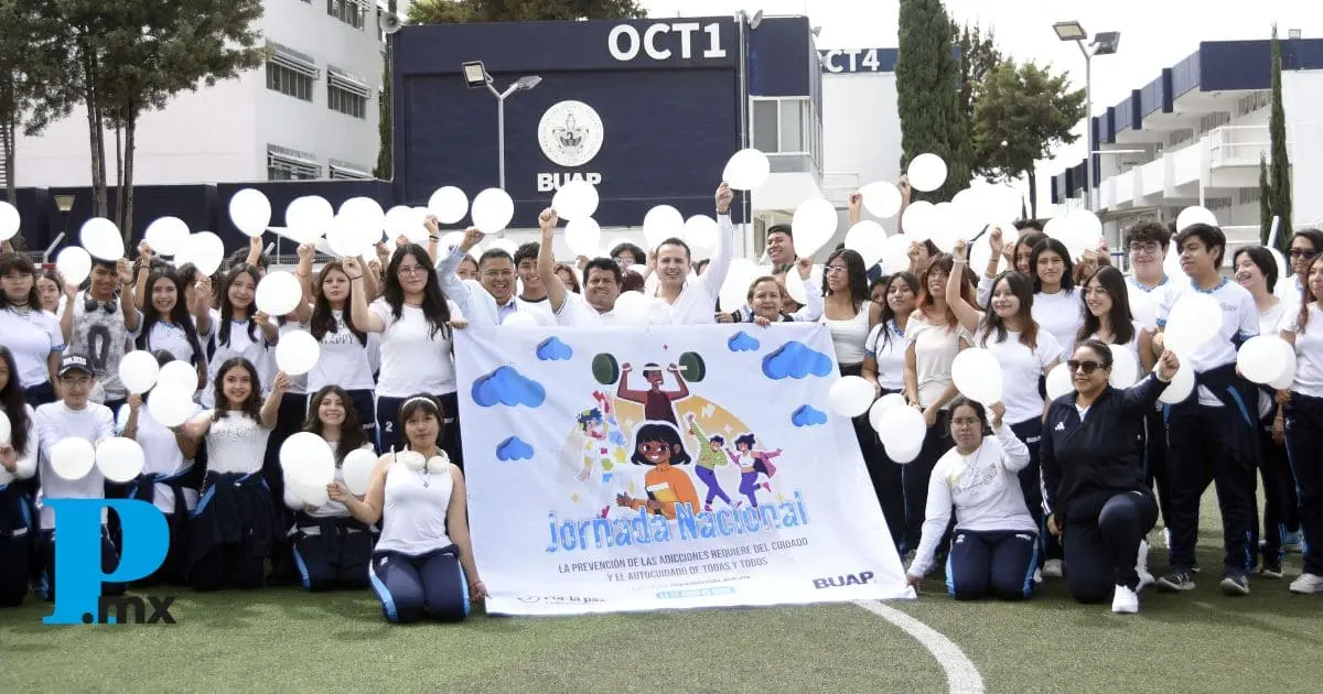 Se suma BUAP a Jornada Nacional por la Paz y contra las Adicciones