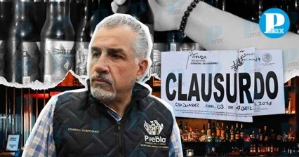 Puebla clausura 250 negocios con venta de alcohol por irregularidades