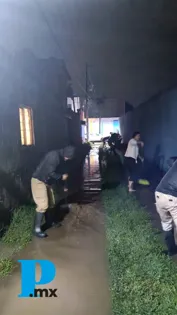 San Pedro Cholula atiende de inmediato afectaciones por desborde del arroyo Prieto